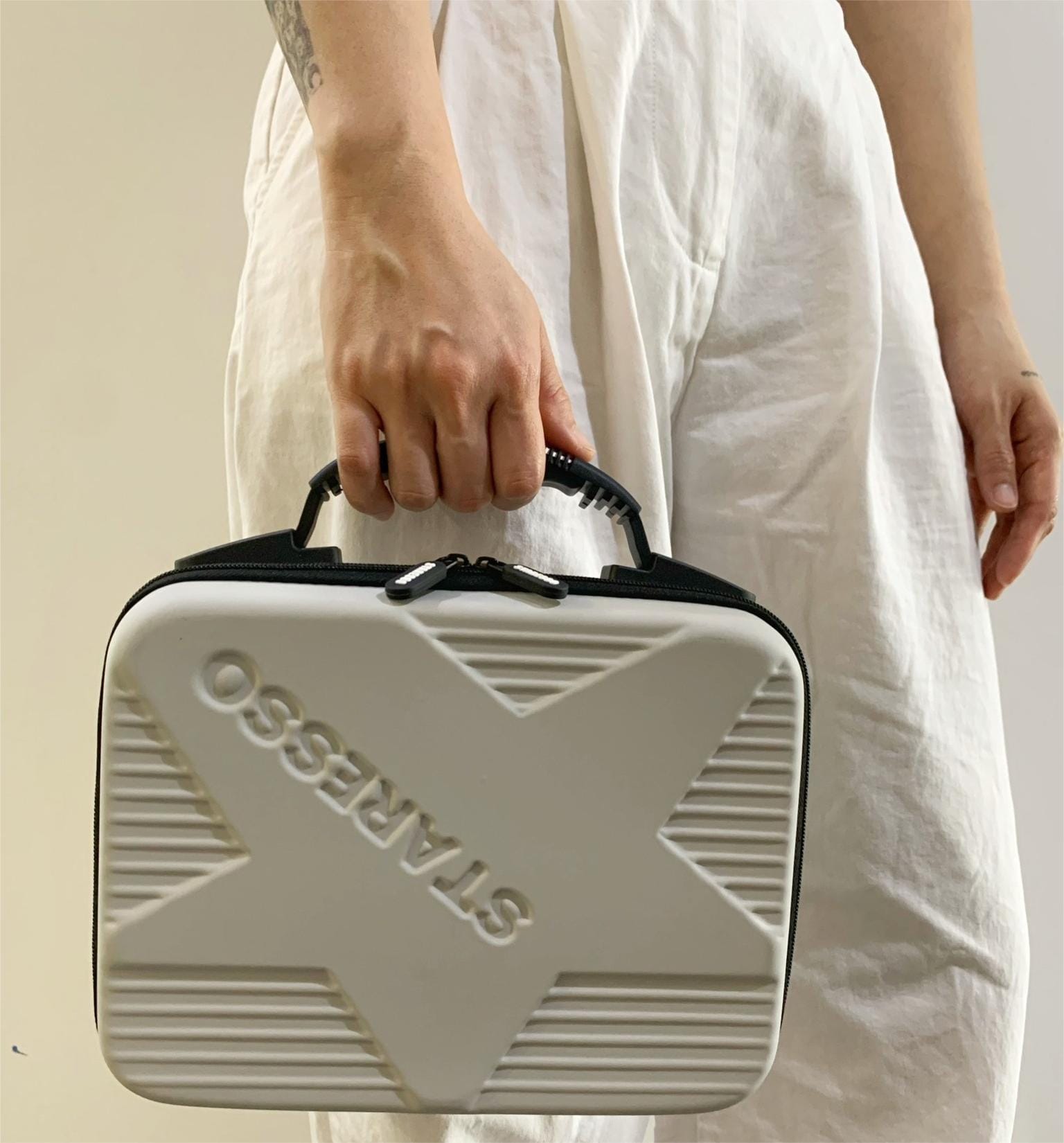 Starso Classic Portable Travel Kit Espresso Maker and Manual Coffee Grinder - Image 4